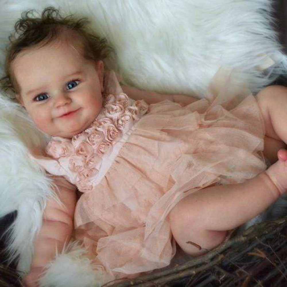 22'' Little Prudence Cute Reborn Baby Doll -Realistic And Cute