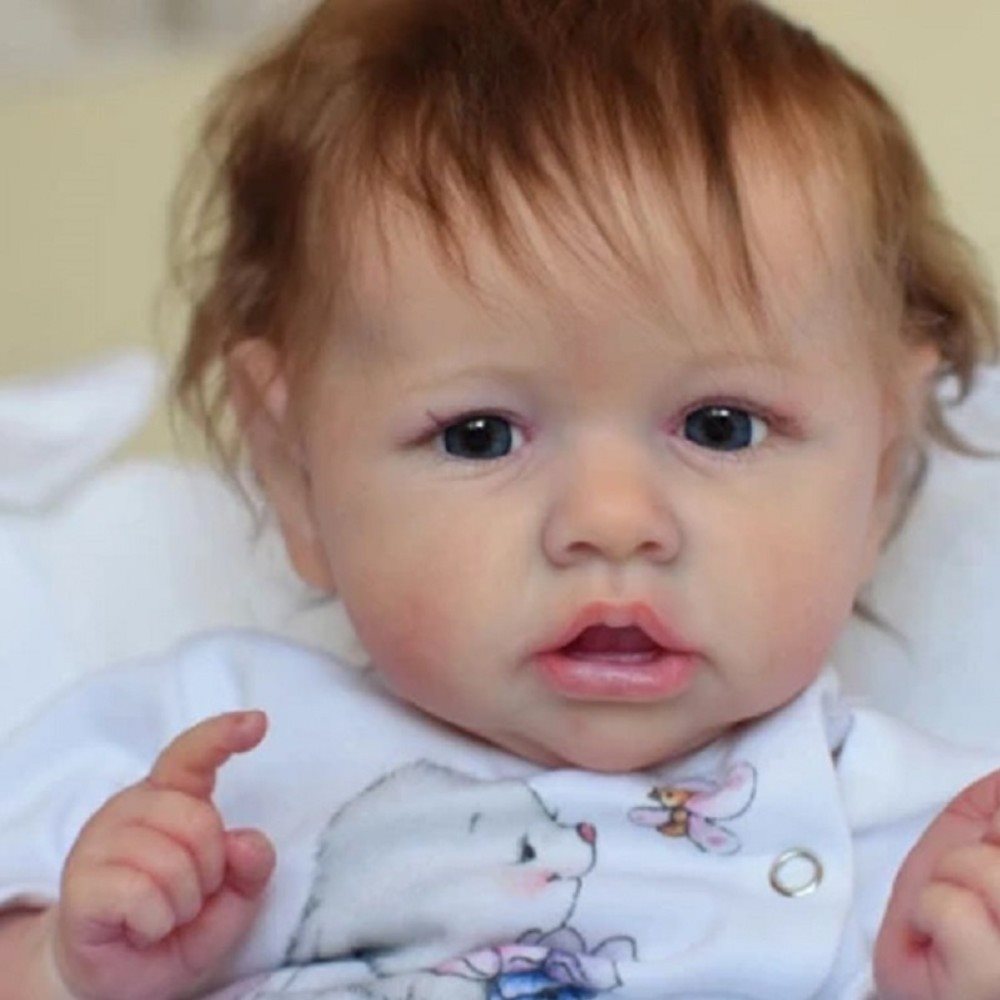 12" Lindea Heartbeat Truly Reborn Baby Girl Lifelike Vinyl Body