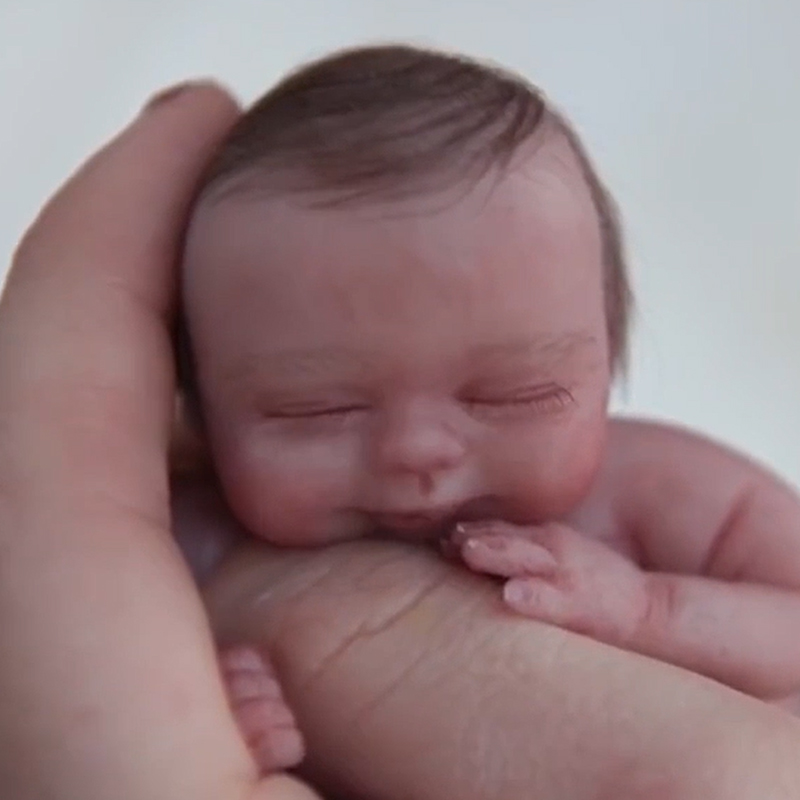 5'' Soft Touch Silicone Lifelike Mini Reborn Baby Doll