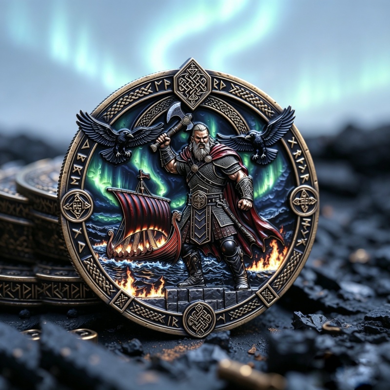 ⚔️ VIKING INSPIRED CHALLENGE COIN