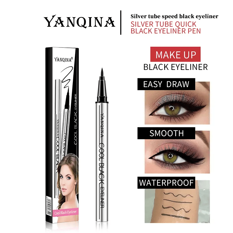 Long-lasting eyeliner -lightweight, waterproof,vegan,cruelty-free,24-hour smooth application,ultra- creamy and silky smooth texture.