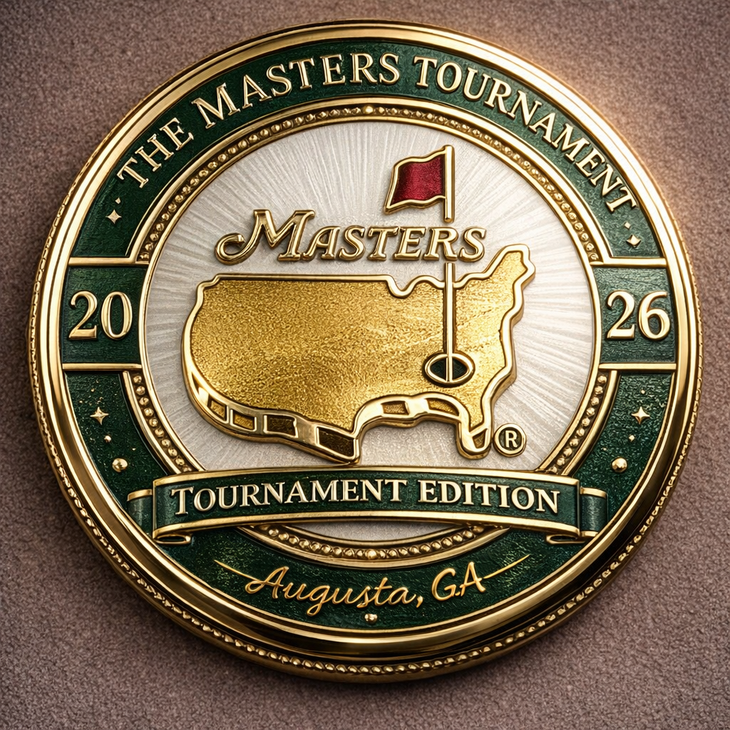 ⚡️Last Day 49% OFF - 🏌️‍♂️2026 Masters Commemorative Coin