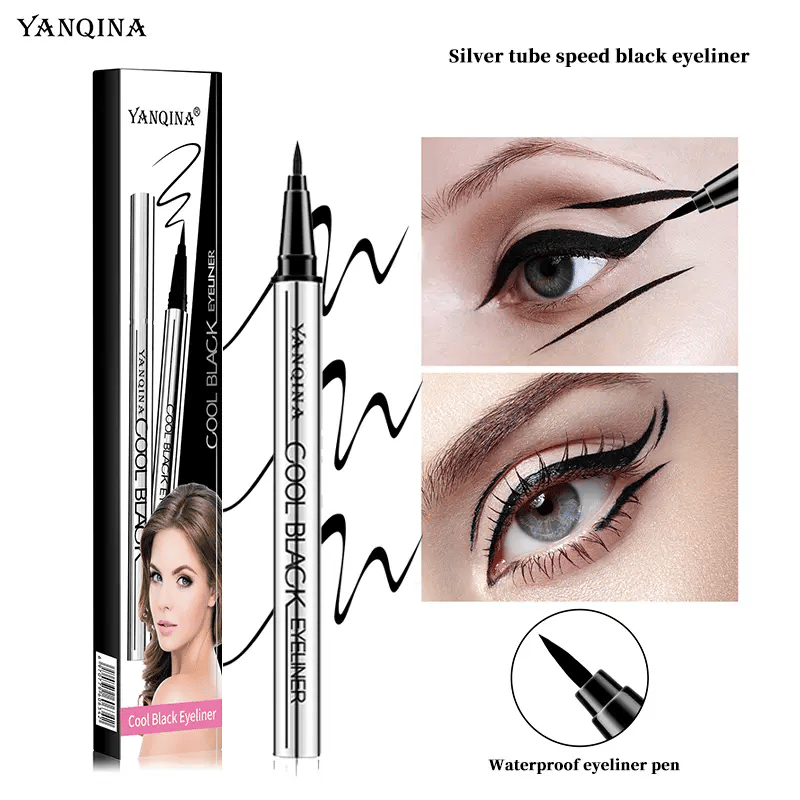 Long-lasting eyeliner -lightweight, waterproof,vegan,cruelty-free,24-hour smooth application,ultra- creamy and silky smooth texture.