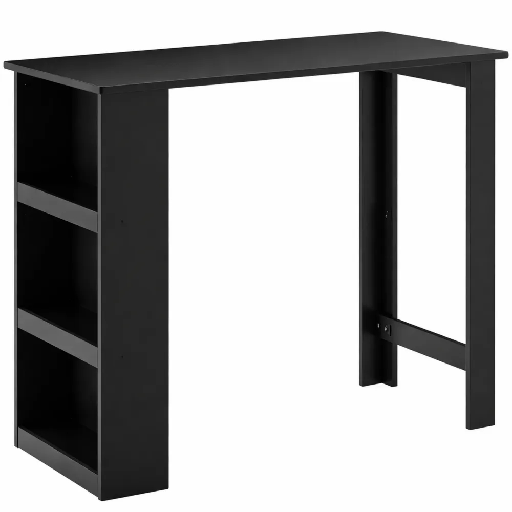 Moderner Bartisch mit Ablagen, ideal für kleine Räume