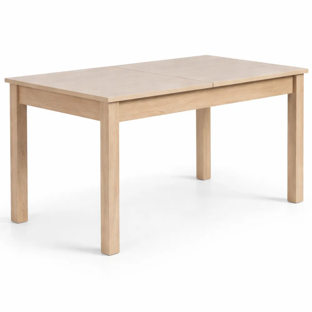 Moderner Ausziehtisch für Esszimmer in Sonoma-Eiche, platzsparend und robust