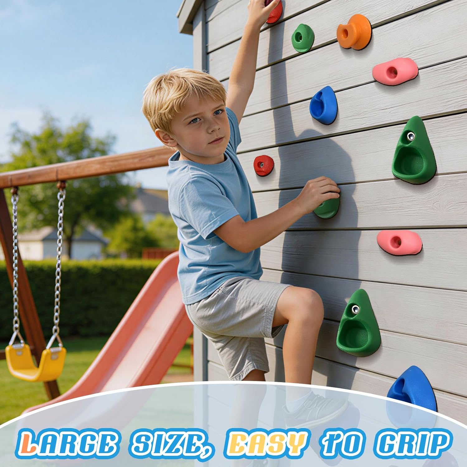 32 PCS Rock Climbing Wall for Kids