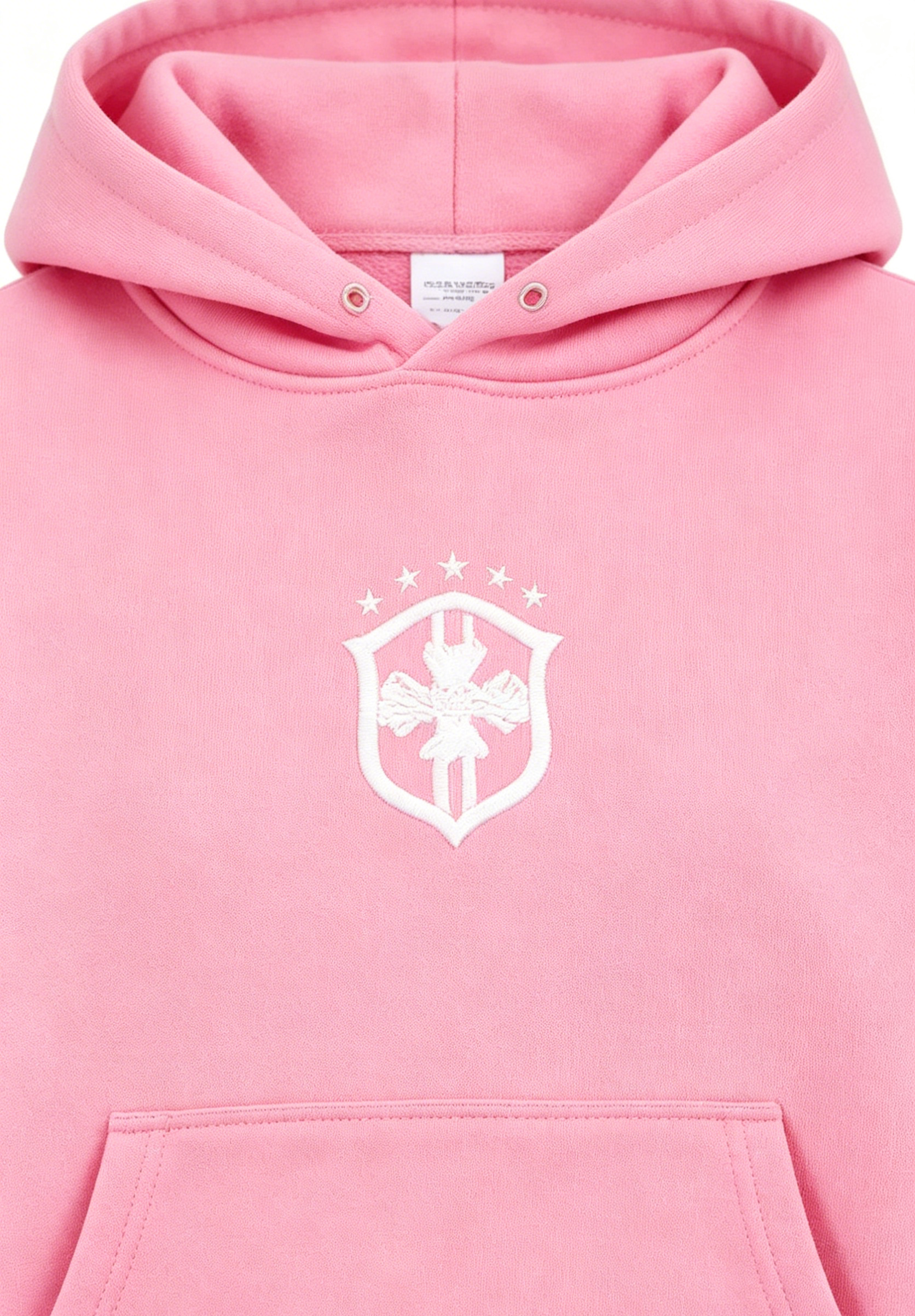 1Pink Hoodie Set