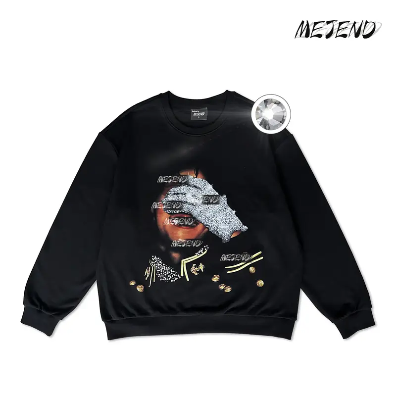 Mens shirt Casual Crewneck Top SpringStatements Streetwear Casual trendy