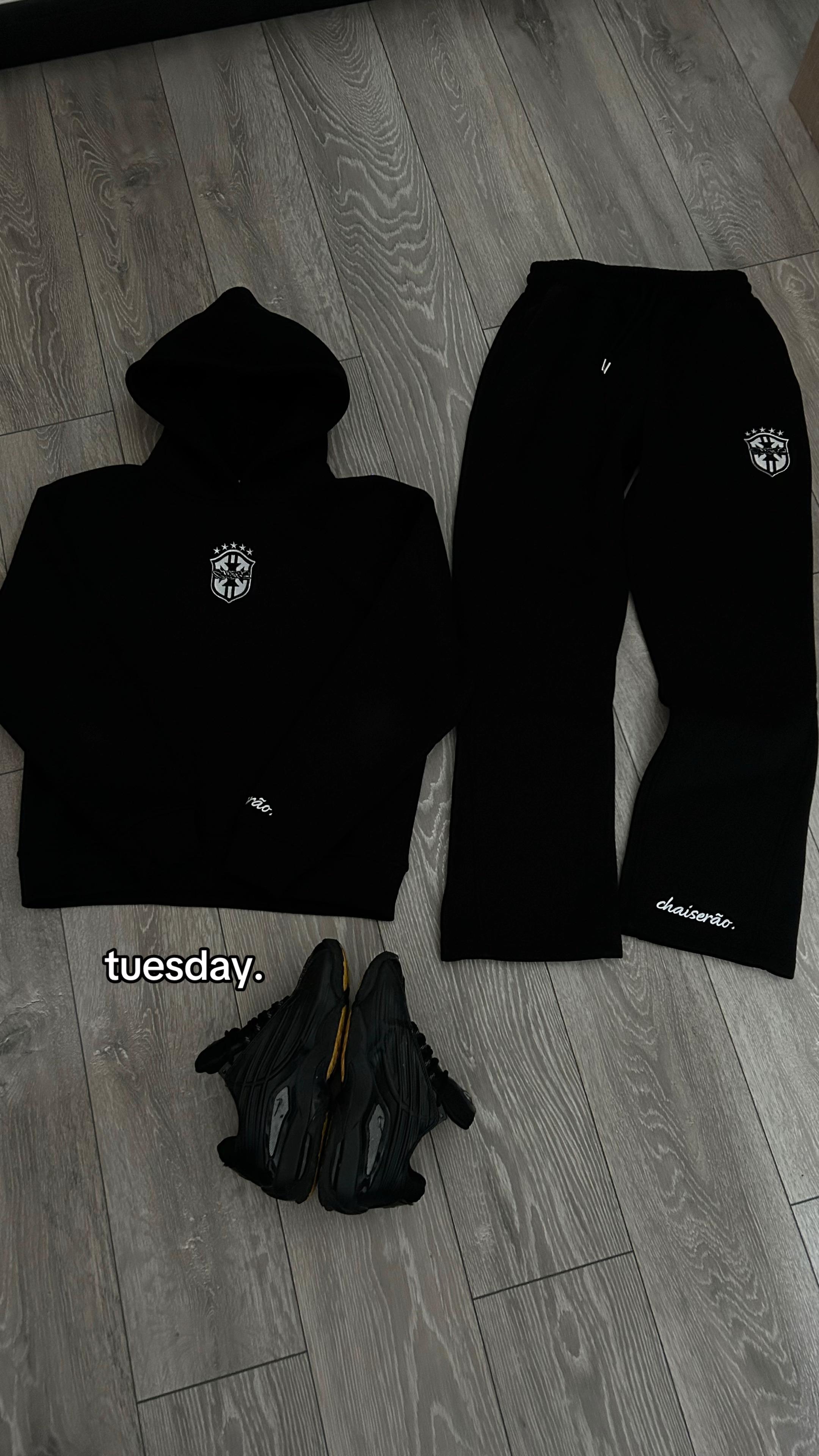 BLACK/PINK HDDOIE JOGGER