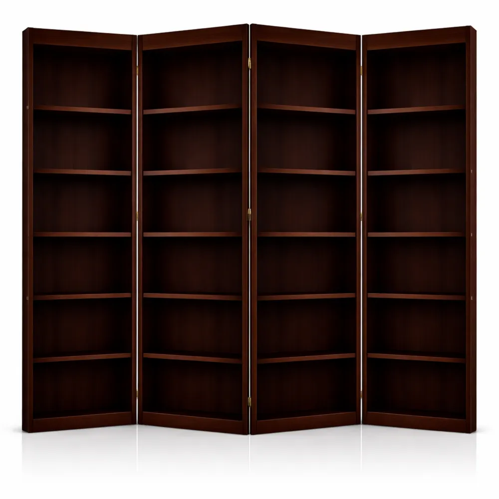 Raumteiler für Innenbereich mit Bücherdesign