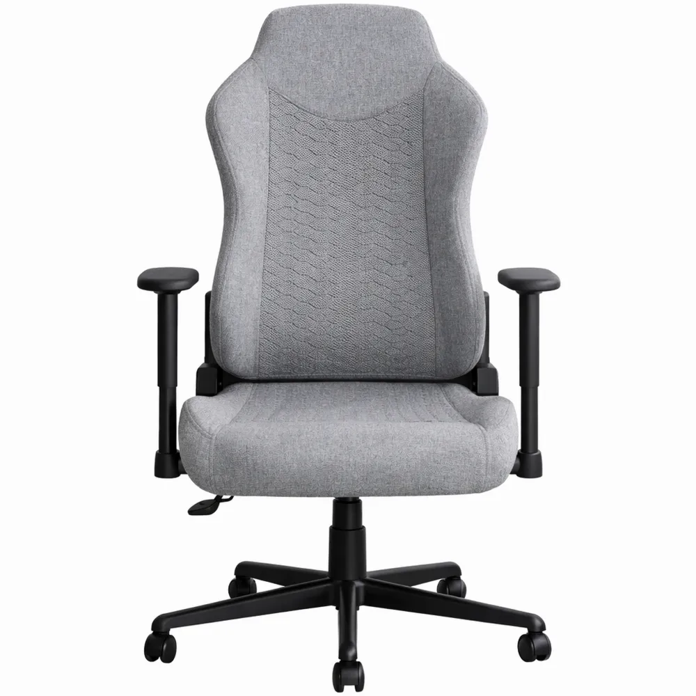 Fauteuil de Jeu Ergonomique avec Support Lombaire et Accoudoirs Réglables