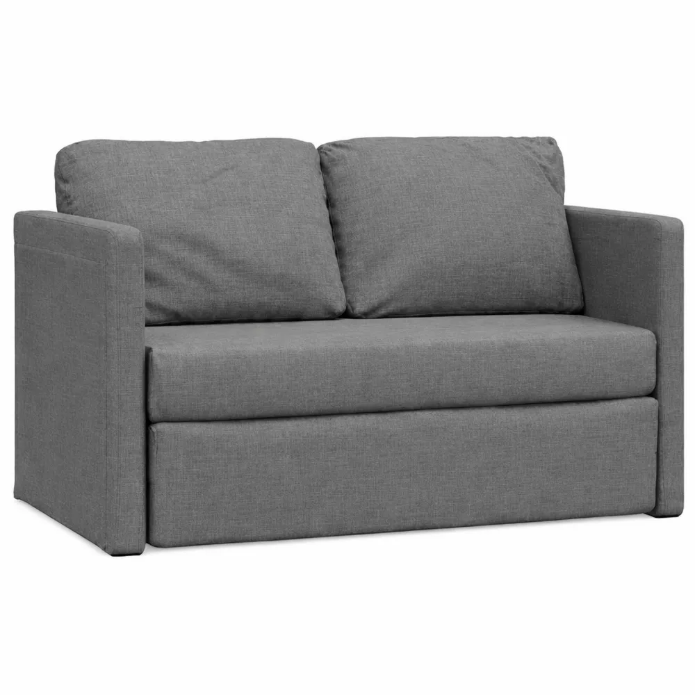 Canapé-lit pliable avec coussins confortables pour salon