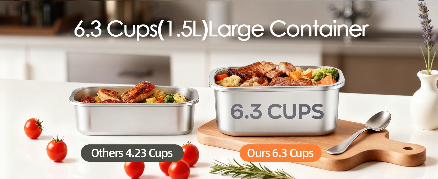 Cordless Electric Heated Lunch Box, 1.5L - 6.3Cups 20000mAh Rechargeable Battery Powered with Automatic Heating, Smart Timer, BPA Free,Including Spoon, Insulated Carry Bag, Removable Tray Divider Cordless Electric Heated Lunch Box, 1.5L - 6.3Cups 20000mAh Rechargeable Battery Powered with Automatic Heating, Smart Timer, BPA Free,Including Spoon, Insulated Carry Bag, Removable Tray Divider