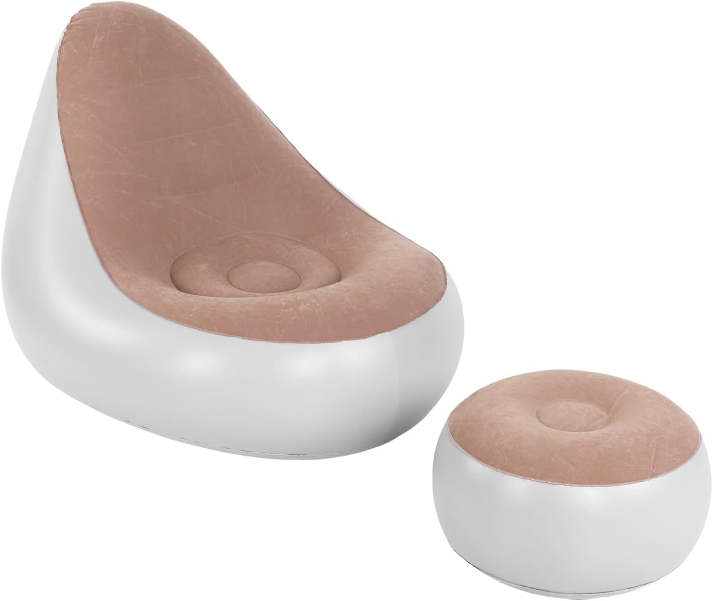 Inflatable Lounge with Footstool