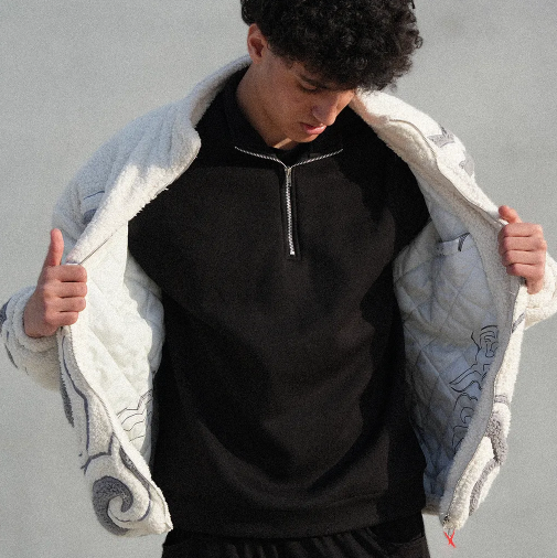 Luffy Gear 5 Sherpa Fleece Jacket