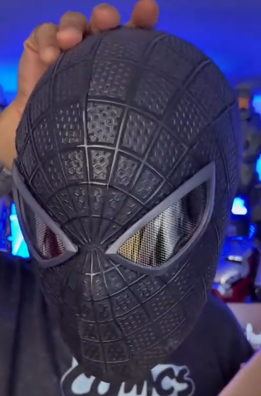 Tobey Maguire Spider-Man 3 Venomized Spider-Man Life Size Wearable Mask