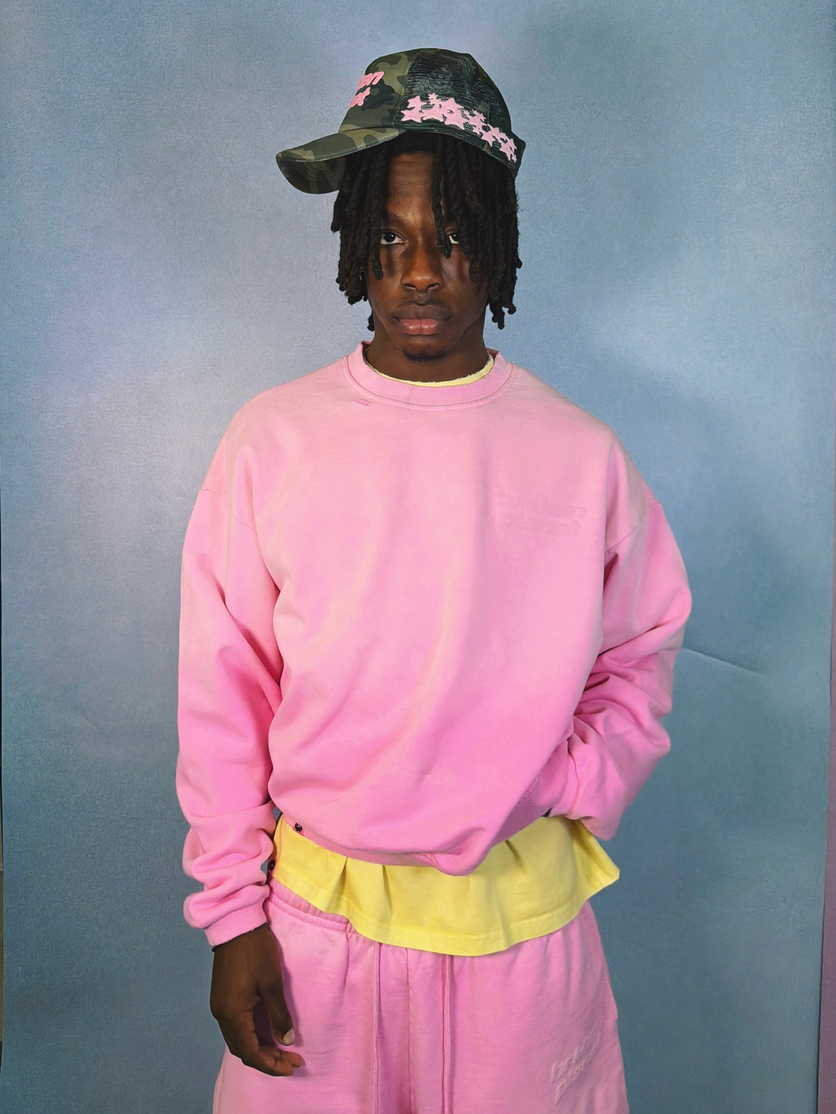 Star Logo Sunfaded Crewneck