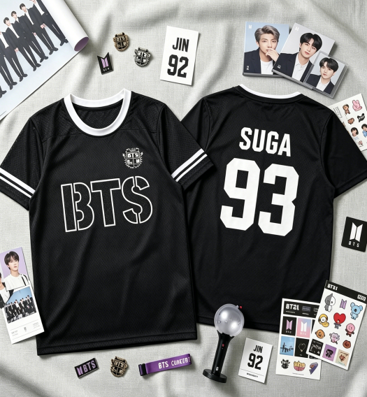 BTS-Style Jersey Tank Top