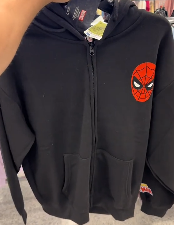 NEW SPIDER MAN HOODIES