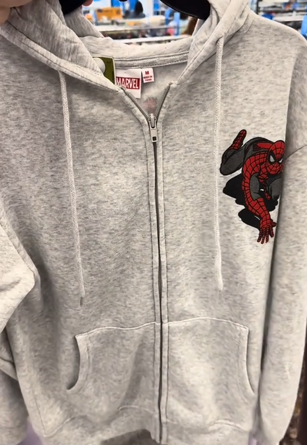 NEW SPIDER MAN HOODIES