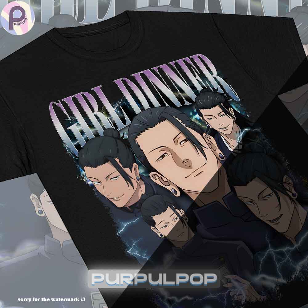 Geto Suguru Girl Dinner Jujutsu Kaisen Shirt
