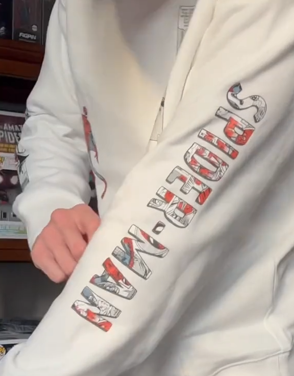 NEW SPIDER-MAN HOODIE