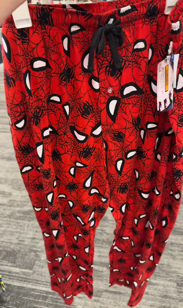 NEW SPIDER-MAN PAJAMA PANTS