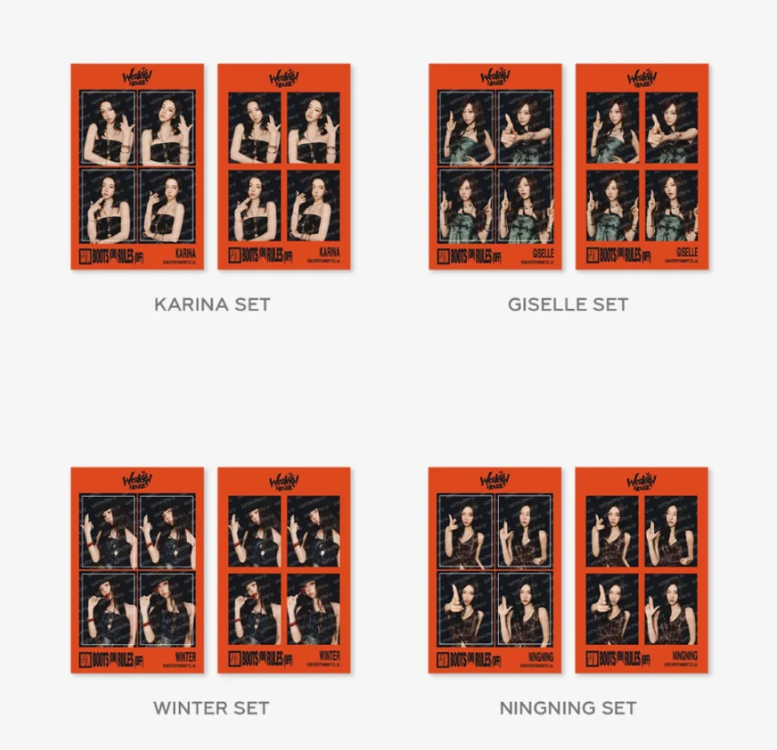 aespa - 4-Cut Photo Set [2026 SM ARTIST Season's Greetings Official MD]