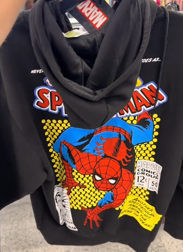 NEW SPIDER MAN HOODIES