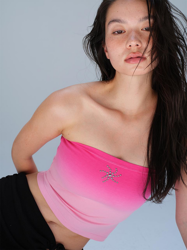 Sunset Tube Top Pink | Aespa