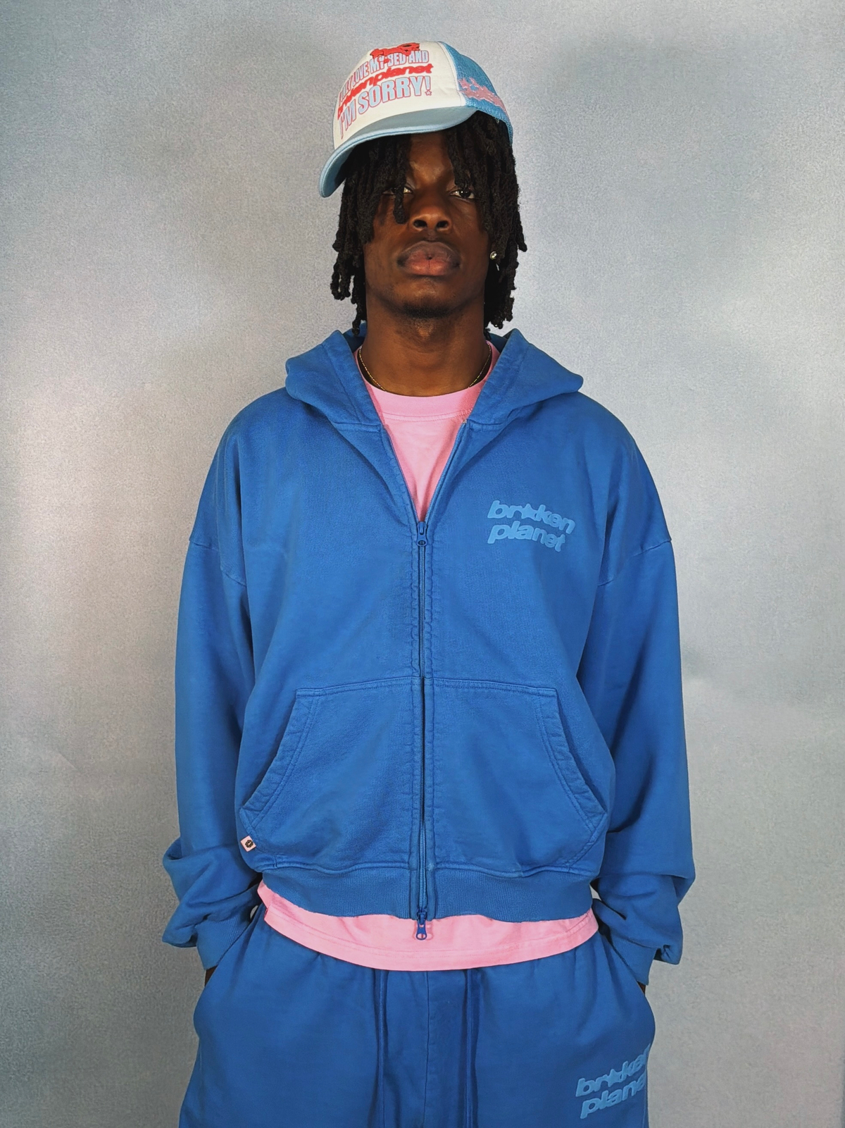 Star Logo Zip-Up Hoodie