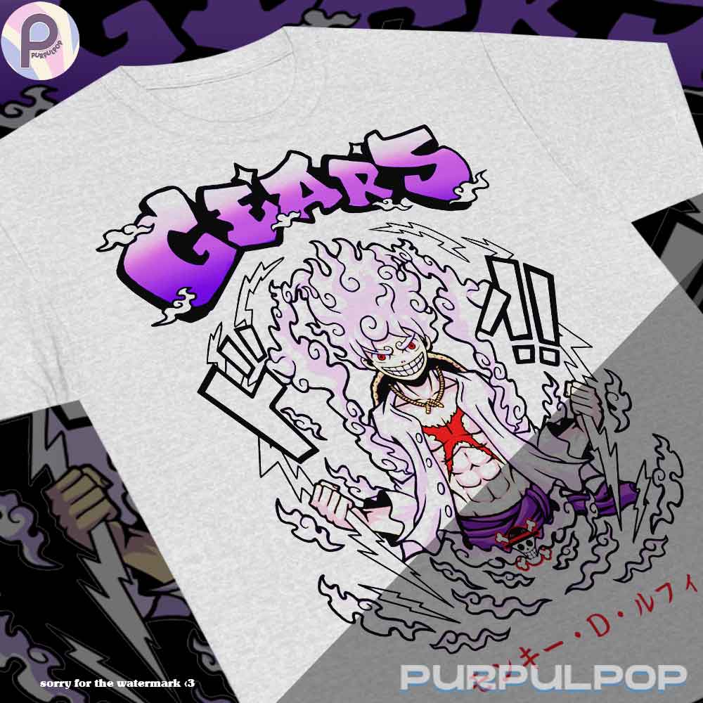 Gear 5 Fifth Luffy One Piece Shirt