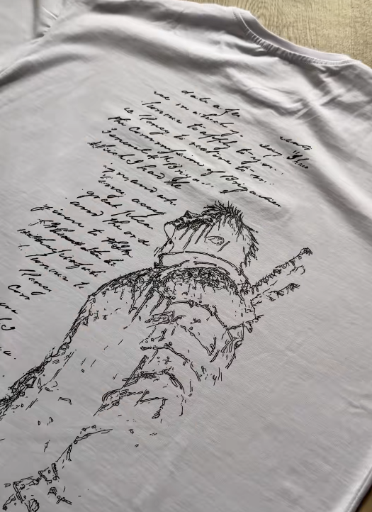 Berserk Guts "Slay Fate" Embroidered T-Shirt
