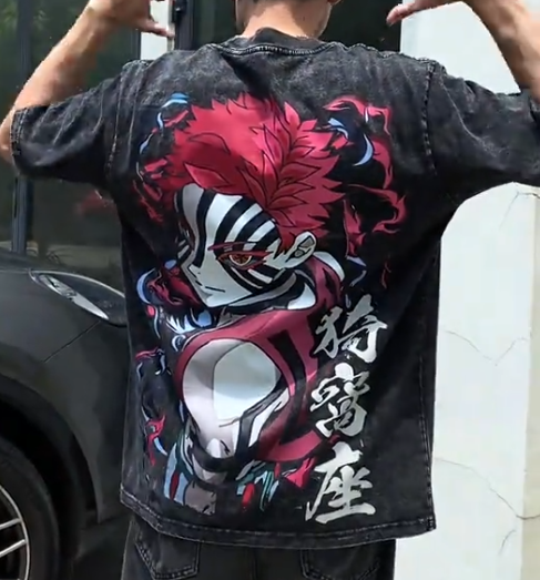 Akaza Upper Moon III washed tees