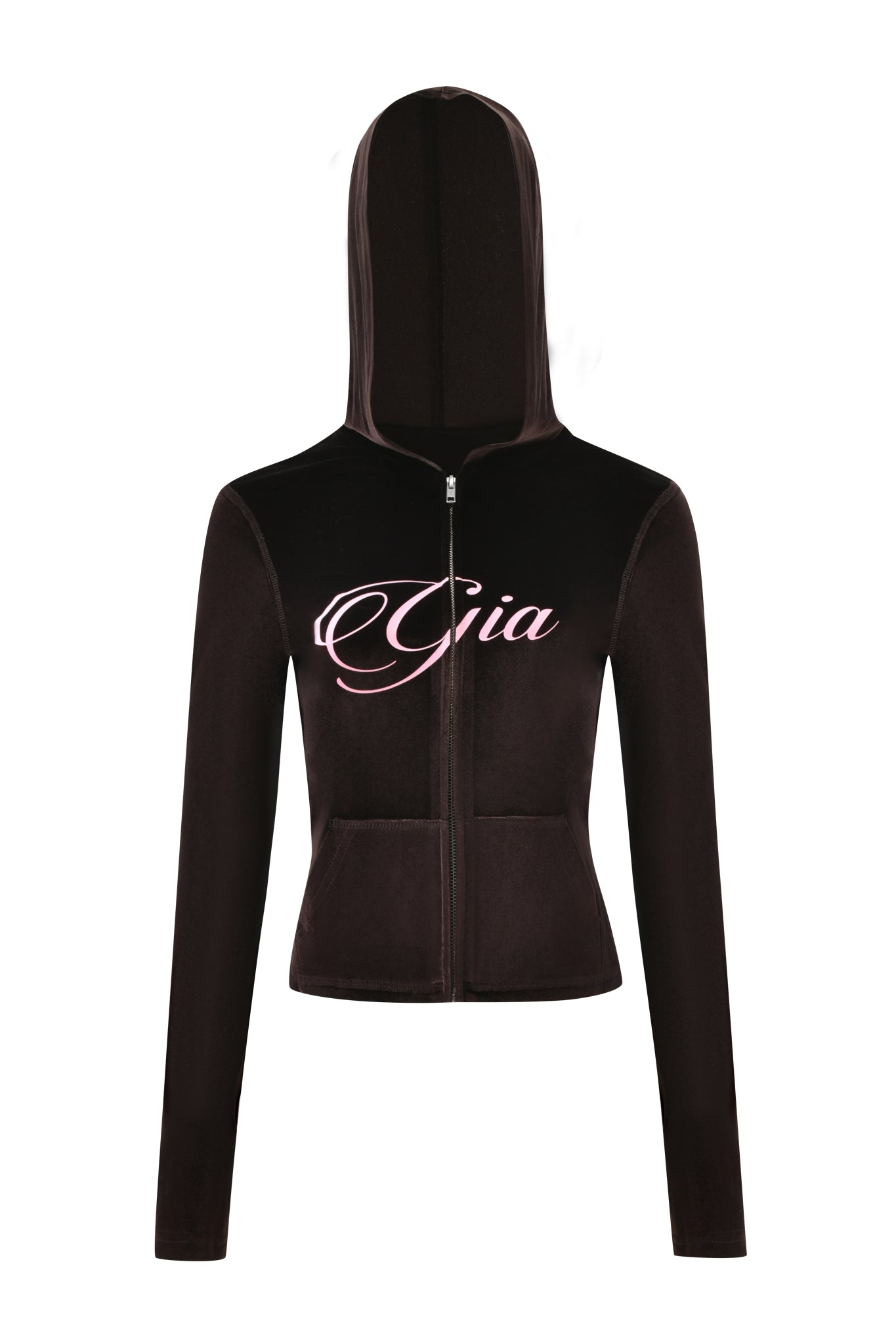BLARE VELOUR TRACKSUIT - CHOCOLATE