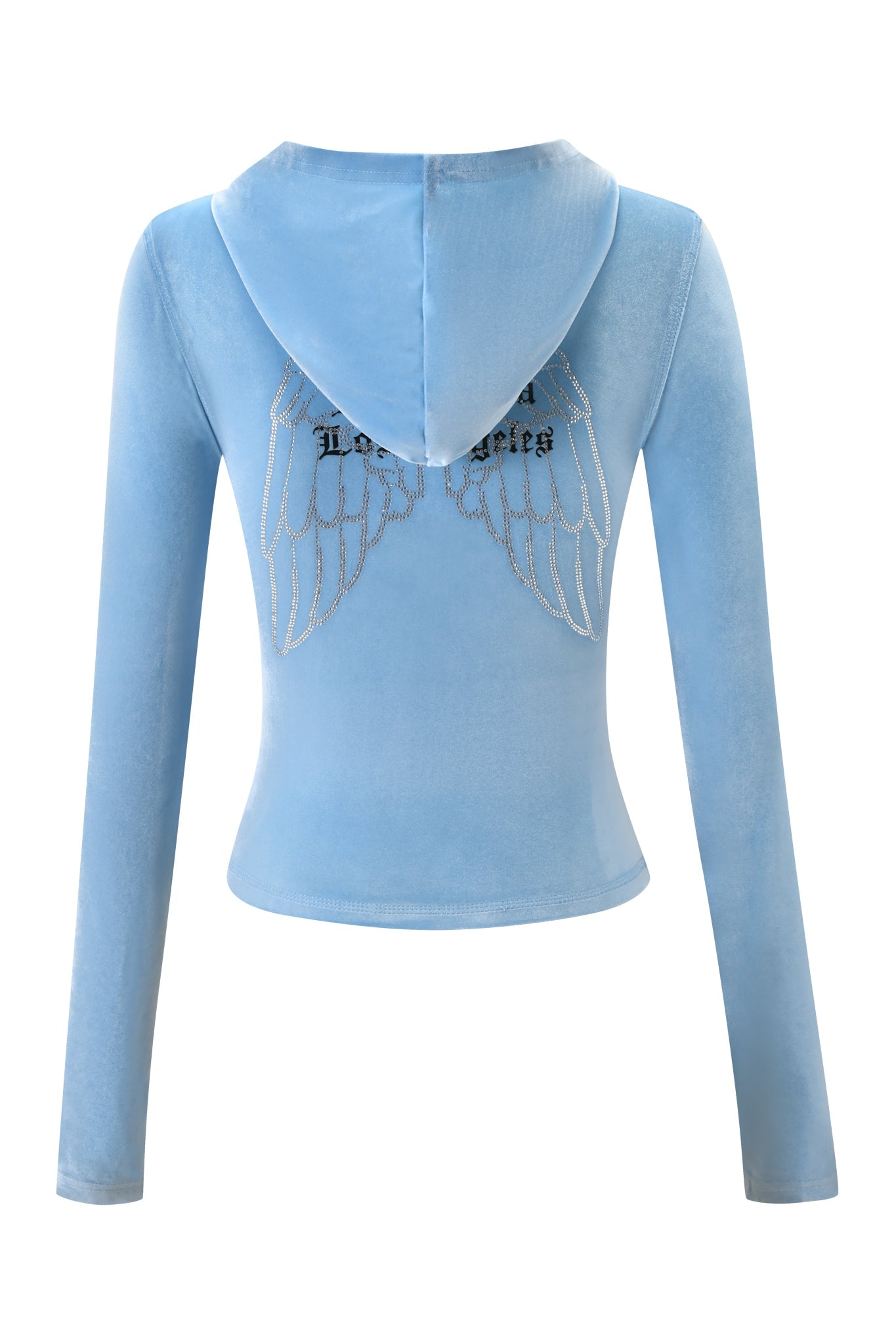 BLARE VELOUR TRACKSUIT - ICE BLUE