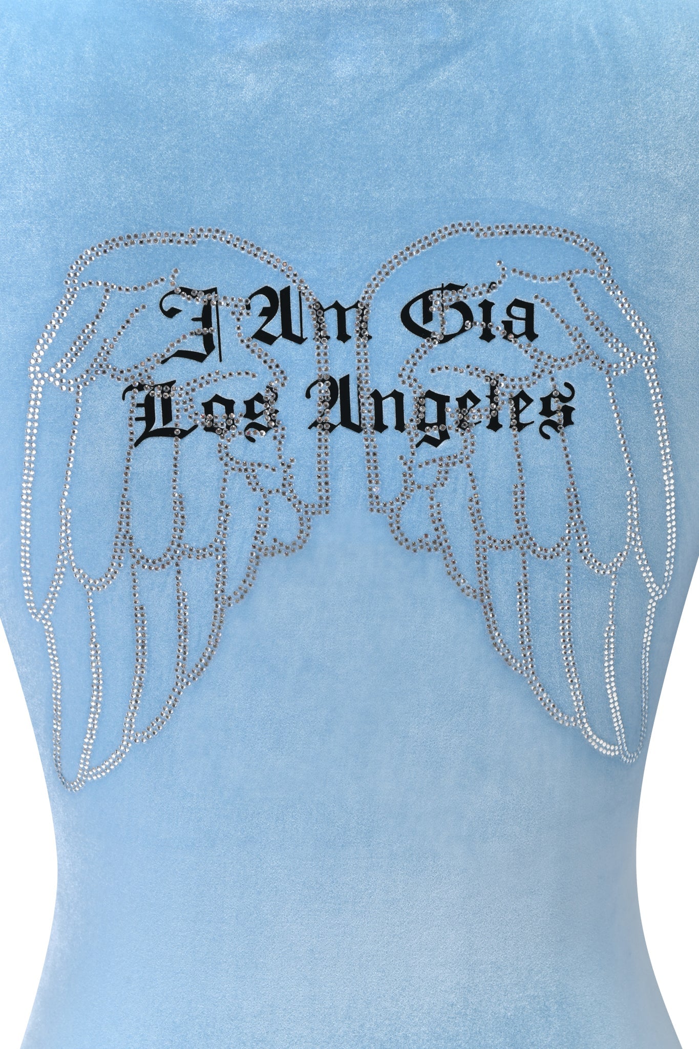 BLARE VELOUR TRACKSUIT - ICE BLUE