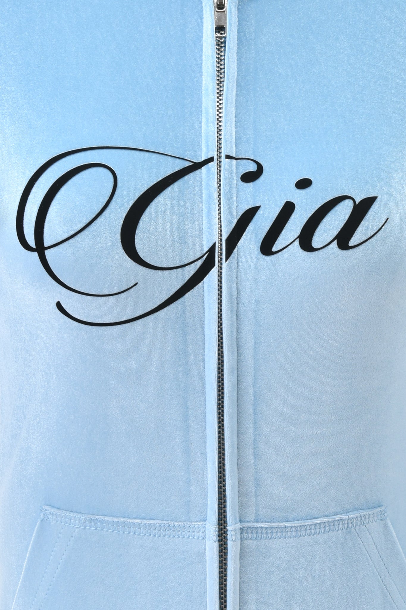 BLARE VELOUR TRACKSUIT - ICE BLUE