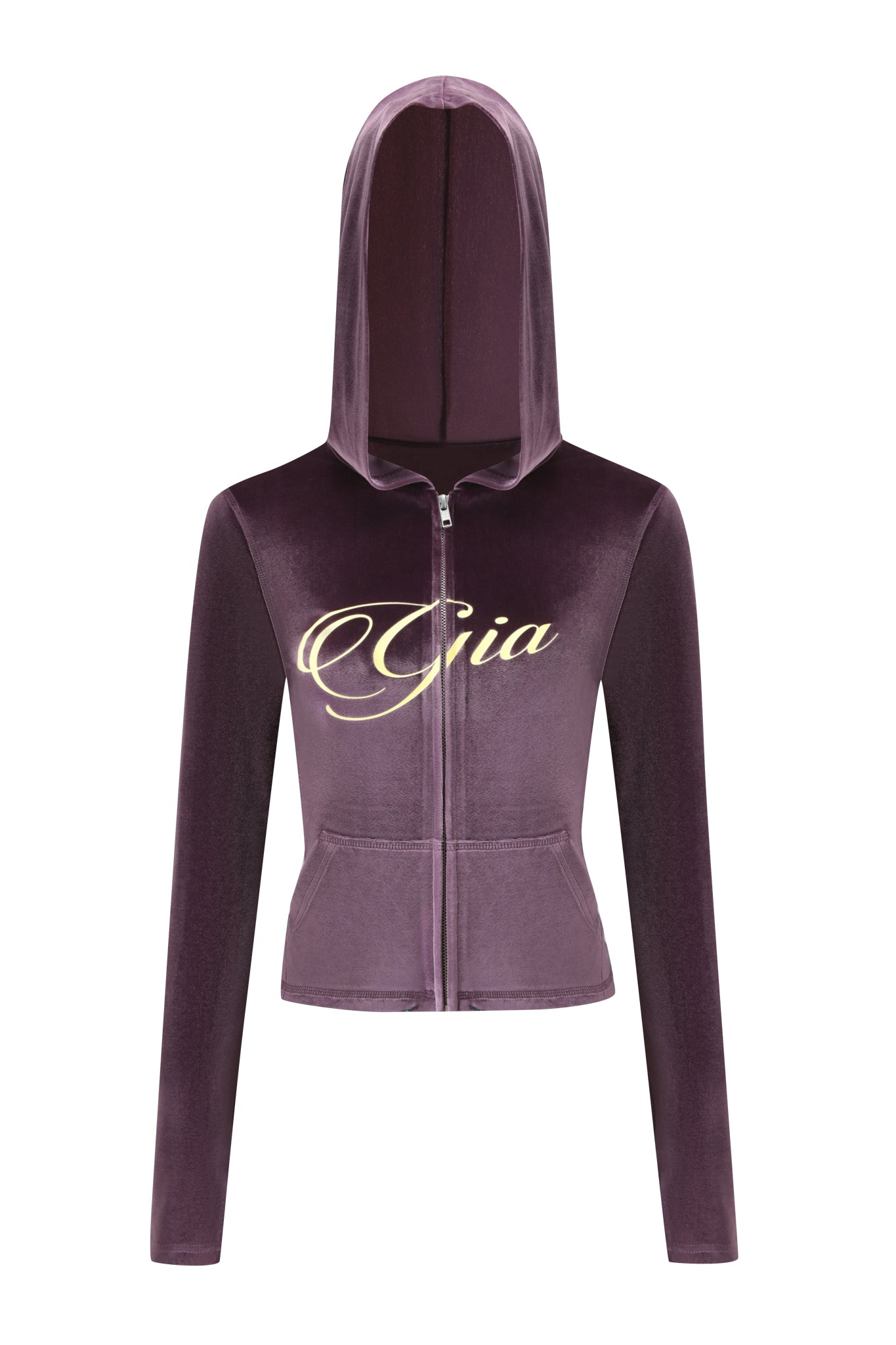 BLARE VELOUR TRACKSUIT - PURPLE