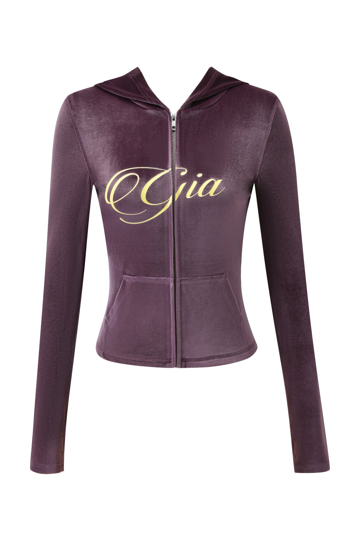BLARE VELOUR TRACKSUIT - PURPLE