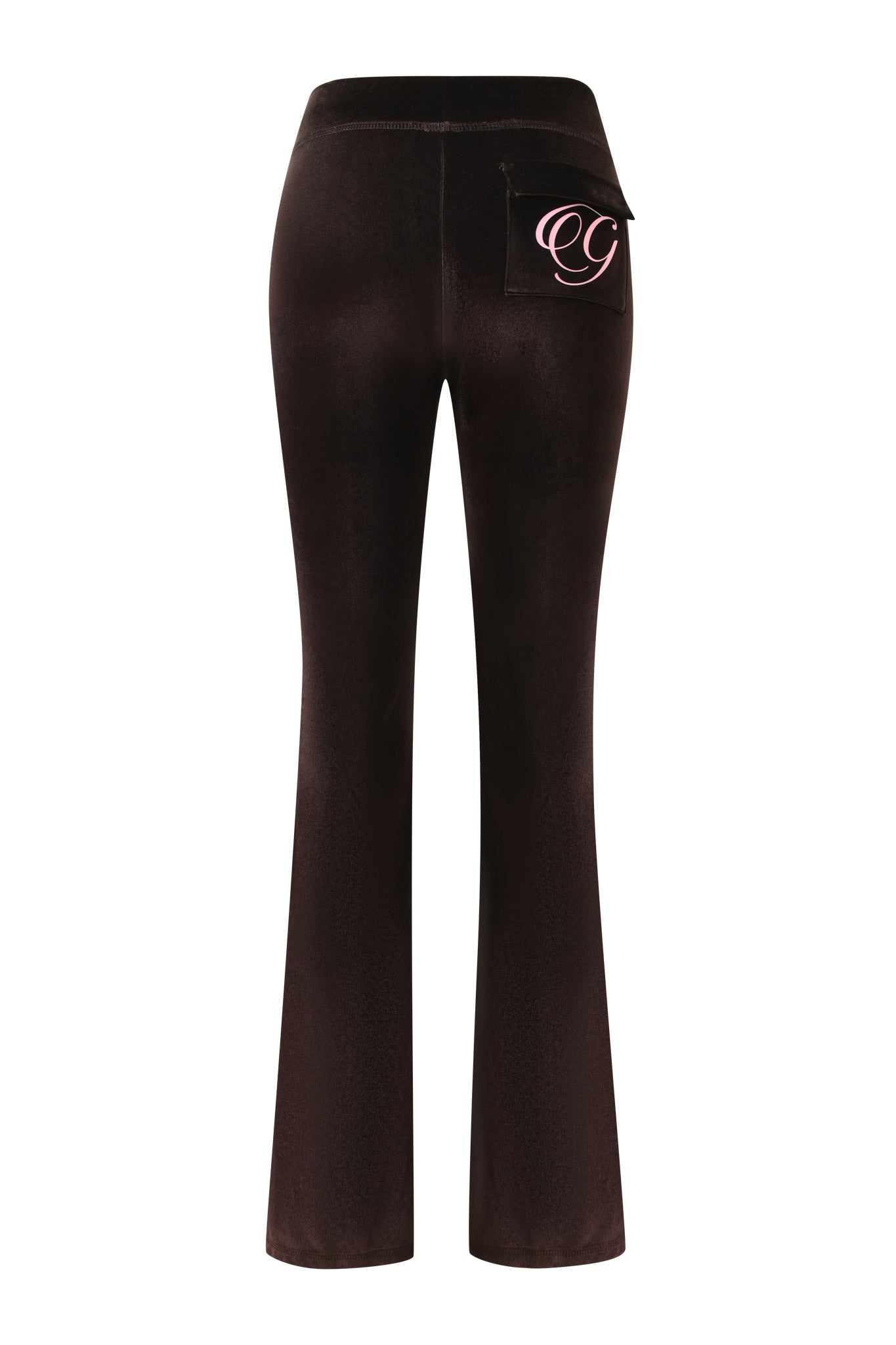 BLARE VELOUR TRACKSUIT - CHOCOLATE