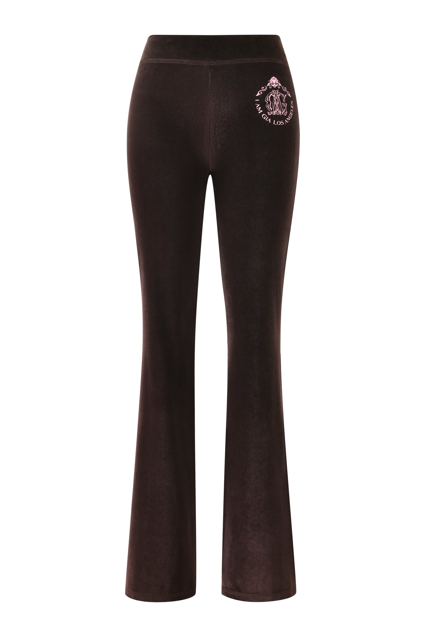 BLARE VELOUR TRACKSUIT - CHOCOLATE