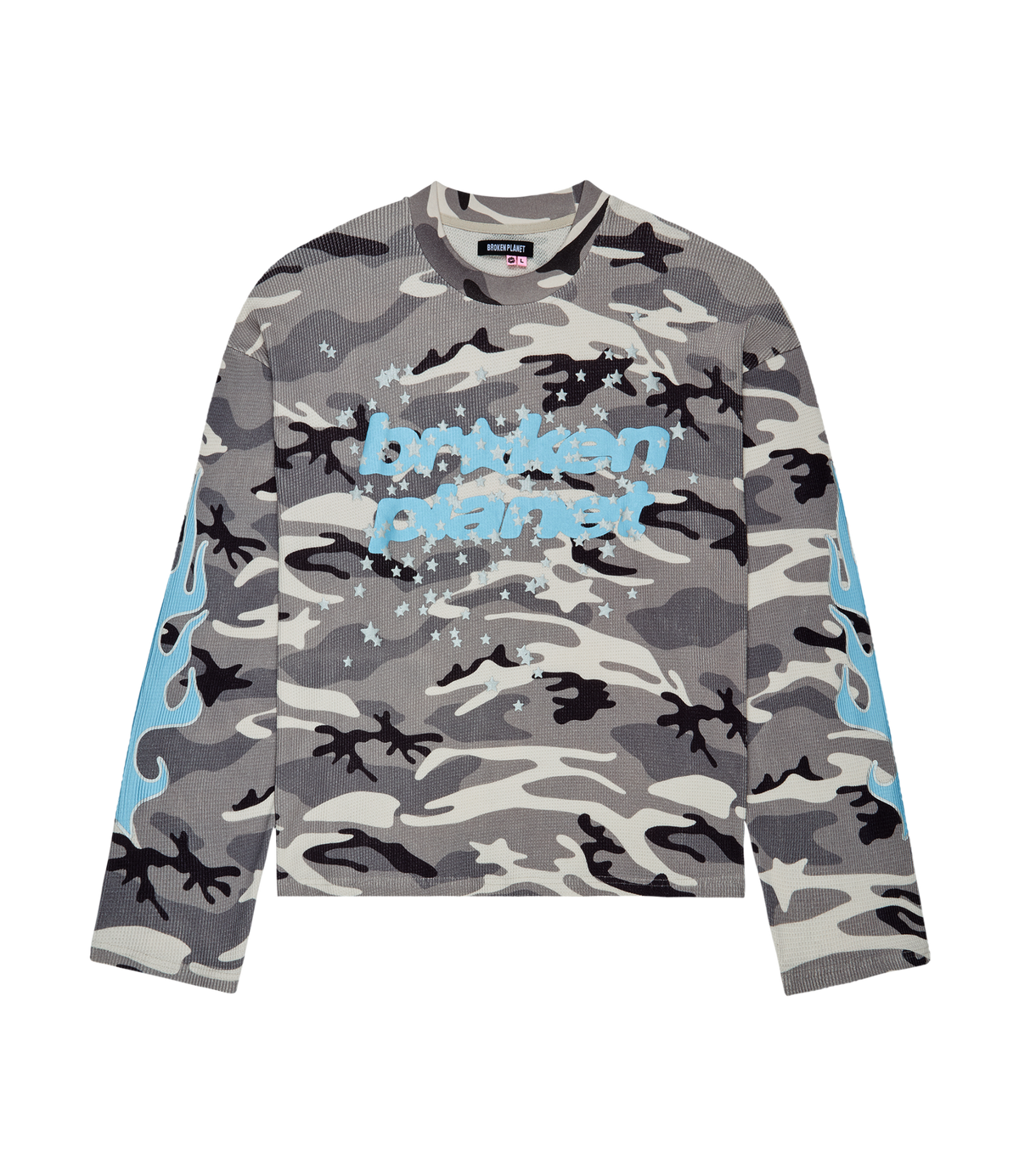 Star Camo Waffle Long Sleeve