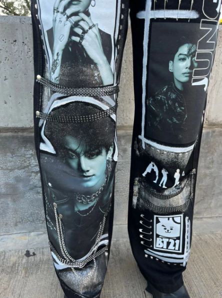 JEAN WIDE LEG JUNGKOOK
