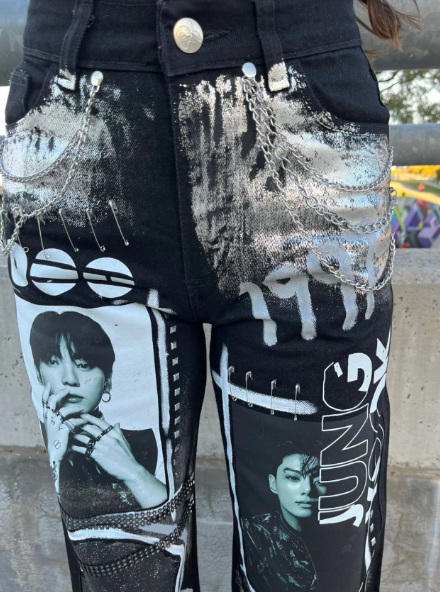 JEAN WIDE LEG JUNGKOOK