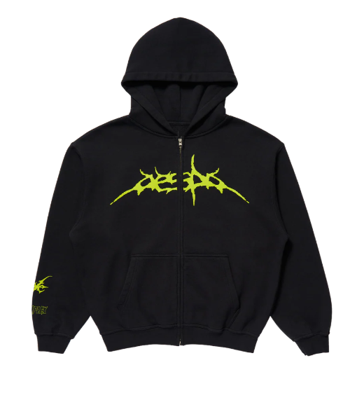 aespa + COMPLEX LEMONADE ZIP HOODIE (BLACK)