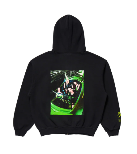 aespa + COMPLEX LEMONADE ZIP HOODIE (BLACK)