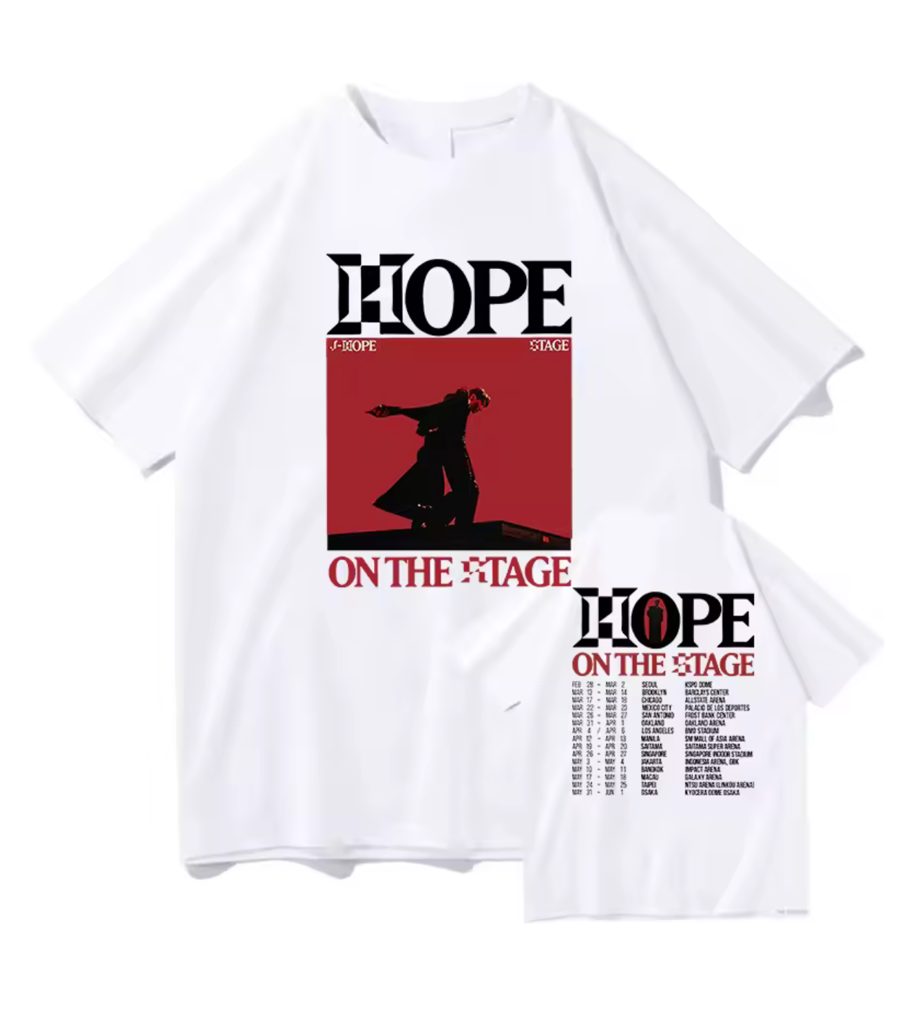 J-Hope: On The Street – On The Stage Tour Tee!