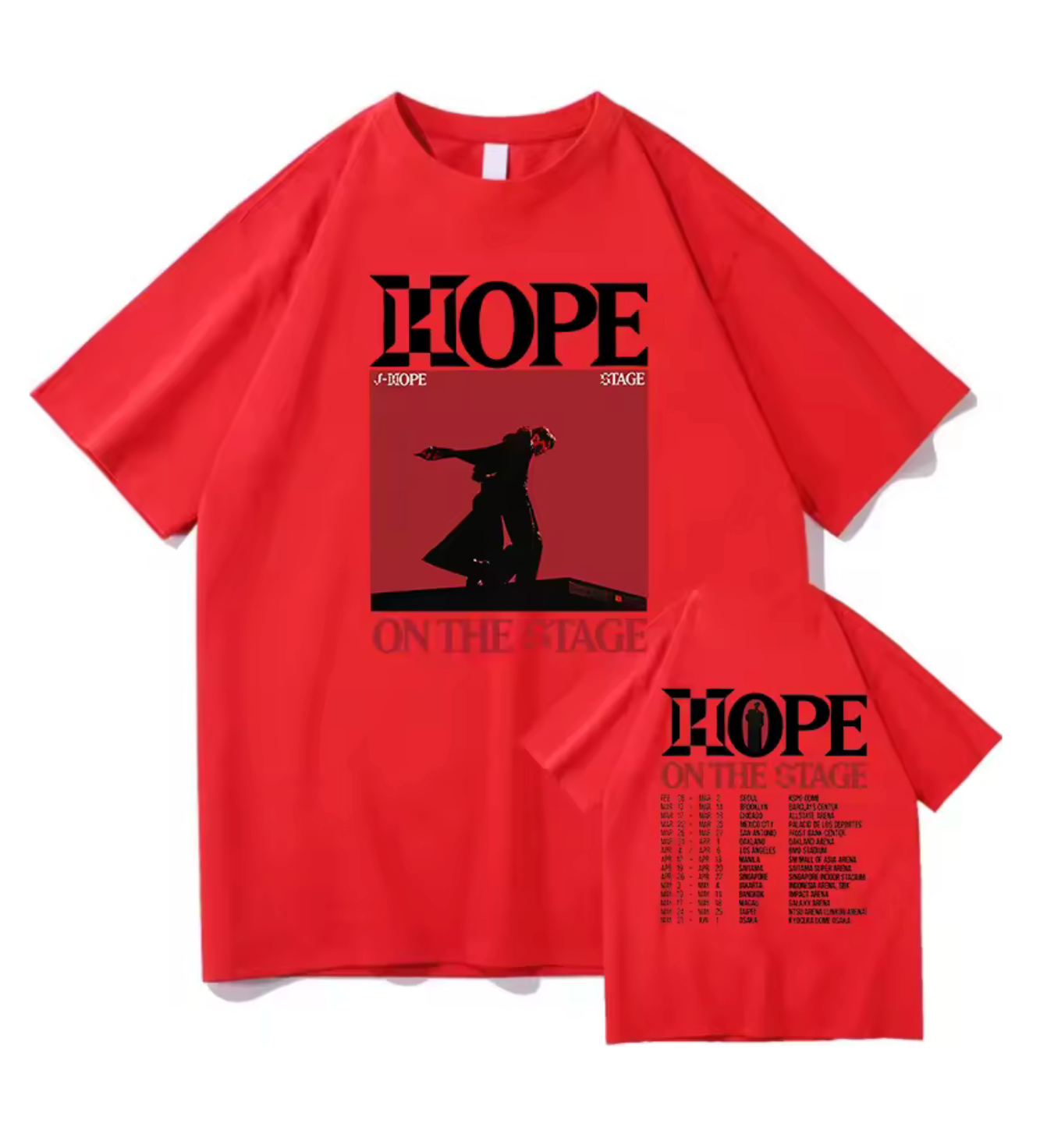 J-Hope: On The Street – On The Stage Tour Tee!