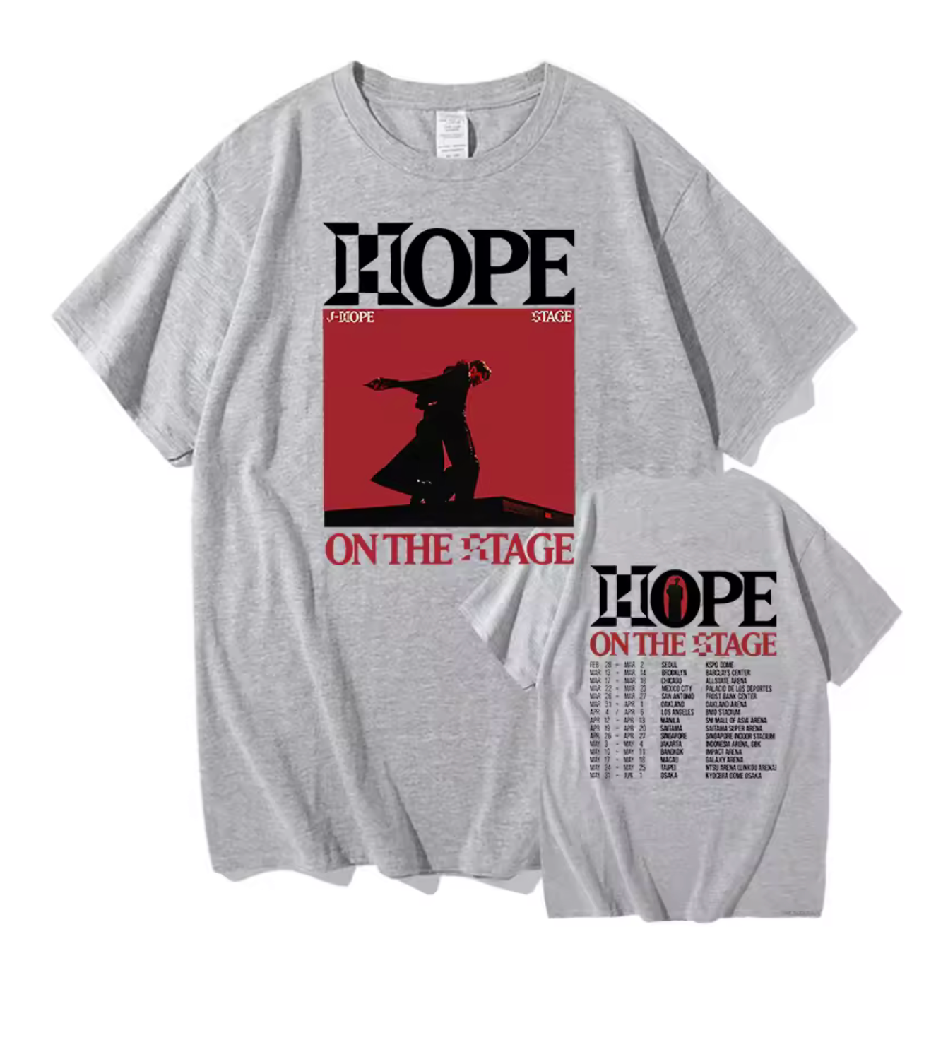 J-Hope: On The Street – On The Stage Tour Tee!